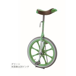 SANWA TAIKU (送料別)(三和体育)カラー一輪車(スタンド付) グリーン