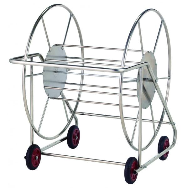 (送料別)(個人宅配送不可)(三和体育)　水泳　プール　コースロープ巻取器　ＫＭ−Ｒ(ステンレス製)...