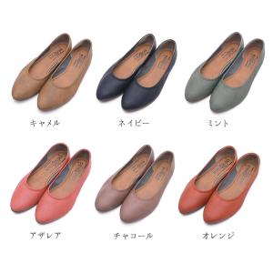 パンプス ローヒール 痛くない 歩きやすい ポ...の詳細画像2