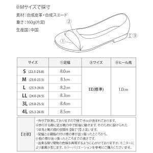 パンプス ローヒール 痛くない 歩きやすい レ...の詳細画像4
