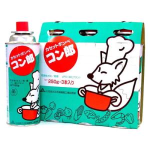 東海 カセットボンベ コン郎 3本入 カセットコ...の商品画像