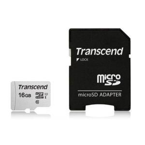 トランセンド microSDカード UHS-I U1 アダプター付 16GB TS16GUSD300S-A｜kilat