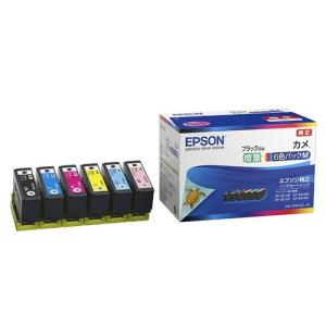 EPSON 純正インク KAM-6CL-M 6色パック カメシリーズ 黒のみ増量｜kilat