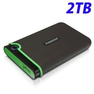 トランセンド USB3.1 2.5インチ ポータブルHDD 耐衝撃 M3シリーズ 2TB TS2TSJ25M3S 外付け ポータブル テレビ録画『送料無料（一部地域除く）』
