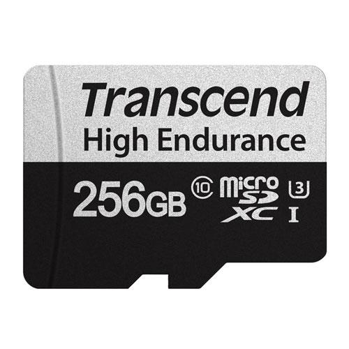 『取寄品』トランセンド microSDXCカード 256GB Class10 UHS-I U3 変換...
