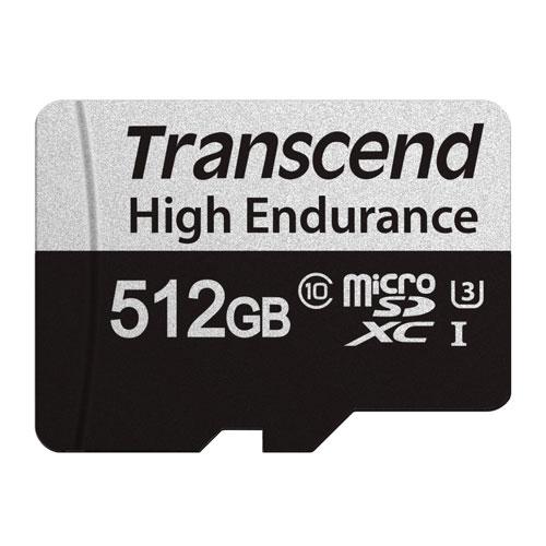 『取寄品』トランセンド microSDXCカード 512GB Class10 UHS-I U3 変換...