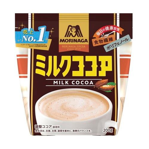 森永製菓 ミルクココア 240g 飲料 おうちカフェ ココア ポリフェノール