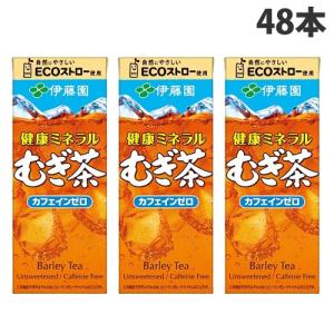 健康ミネラル麦茶 紙パック 250ml 48本 伊藤園 むぎ茶『送料無料（一部地域除く）』