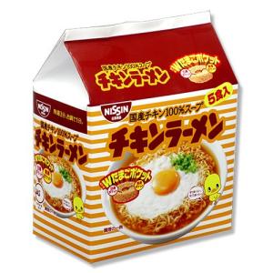 日清 チキンラーメン5食パック しょうゆ味 インスタントラーメン インスタント食品 インスタント麺 ...