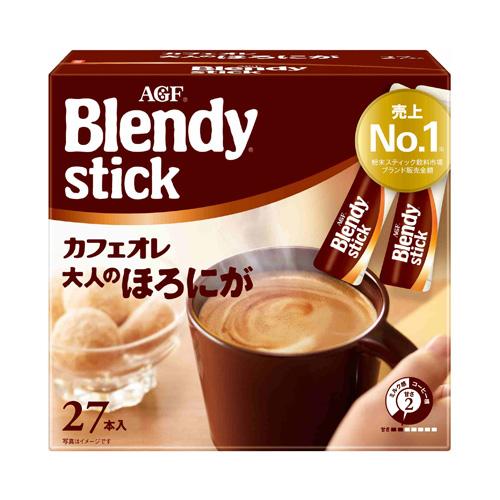 味の素 ブレンディ スティック カフェオレ 大人のほろにが 27本入 インスタント コーヒー カフェ...