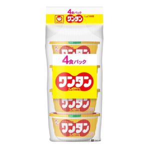 東洋水産 マルちゃん ワンタン しょうゆ味 32g×4p スープ インスタントスープ カップスープ わんたん 雲呑｜kilat