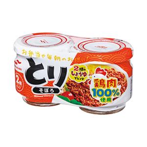 ニッスイ とりそぼろ 2個パック (45g瓶×2)×12個入｜ 送料無料