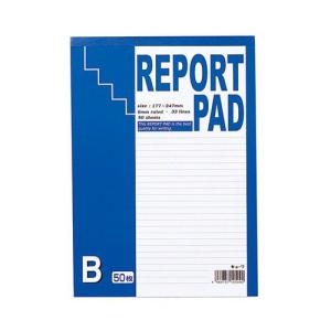 レポート用紙 B5 B罫 10冊｜kilat