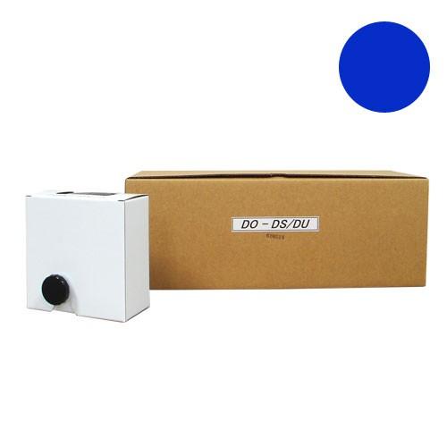 『代引不可』 軽印刷機対応インク DO-DS/DU 青 6本セット 汎用品『返品不可』『送料無料（一...