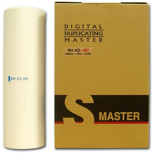 『代引不可』 軽印刷機対応マスター RHA3-NC 2本セット 汎用品『返品不可』『送料無料（一部地...