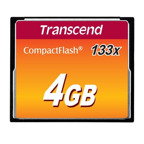 トランセンド(Transcend) 　コンパクトフラッシュカード133x 4GB TS4GCF133