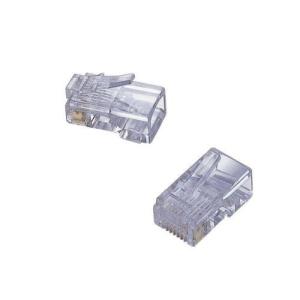 『代引不可』『エレコム(ELECOM)』RJ45コネクタ(より線仕様100個) LD-RJ45TY100 『返品不可』｜kilat