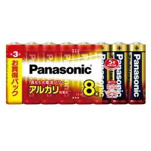 Panasonic アルカリ乾電池 単3形 8本｜kilat