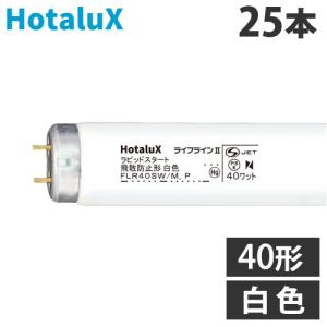 YAZAWA 直管蛍光灯 ラピッドスタート形 40形 白色 10本 FLR40SWMX36