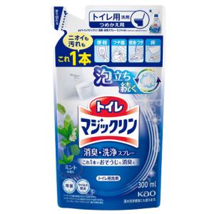 花王 トイレマジックリンスプレー 消臭・洗浄スプレー ミントの香り つめかえ用 330ml