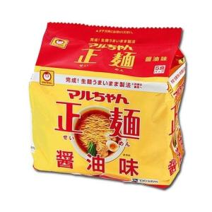 マルちゃん正麺 醤油味 105g×5食 インスタント ラーメン 袋麺 カップ麺｜kilat