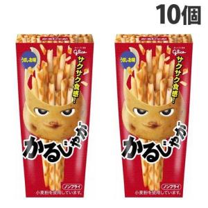 グリコ かるじゃが うましお味 41g×10個