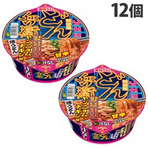 『賞味期限：23.11.02』日清食品 どん兵衛 韓国風甘辛ヤンニョムチキン味