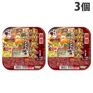 五木食品 鍋焼味噌煮込みうどん 249g×3個 うどん インスタント