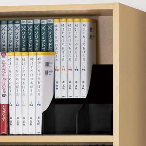 サナダ精工 2段式 コミックスタンド ブラック...の詳細画像2