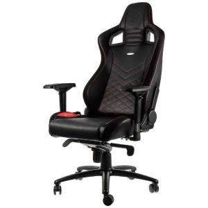 『代引不可』noblechairs ゲーミングチェア EPIC レッド NBL-PU-RED-003 『日時指定不可』『送料無料（一部地域除く）』｜kilat