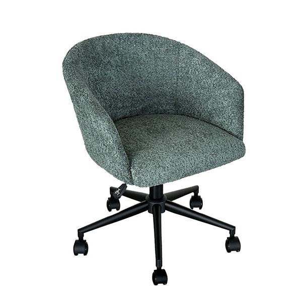 『代引不可』東馬 TM トリート オフィスチェア グリーン 家具 椅子 デスクチェア キャスター付 ...