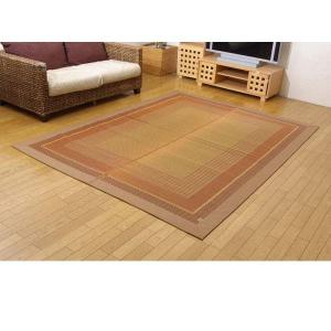 『代引不可』イケヒコ DXランクス総色 純国産 い草ラグカーペット 約140×200cm ベージュ [ ラグ カーペット い草 ]