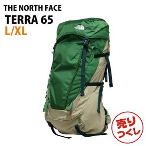 『売りつくし』 THE NORTH FACE ザ・ノースフェイス TERRA 65 テラ65 L/XL 65L ベージュ/サリバングリーン バックパック 『送料無料（一部地域除く）』