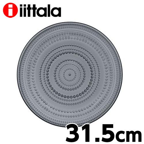 iittala イッタラ Kastehelmi カステヘルミ プレート 31.5cm ダークグレー ...