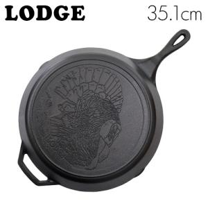 LODGE ロッジ ロジック スキレット ワイルドライフ 13.25インチ Wildlife Turkey Skillet L12SKWLTKY