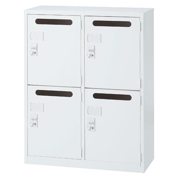 『代引不可』生興 ALZシリーズ パーソナル収納 2列2段 W880×D380×H1110mm AL...