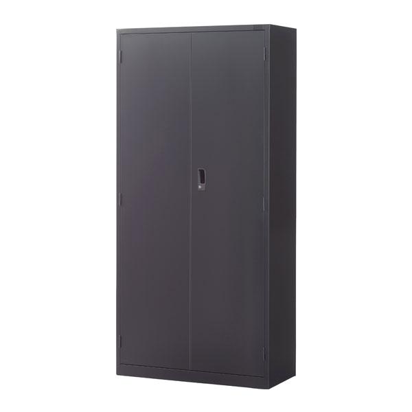 『代引不可』生興 ASKシリーズ 両開き書庫 ブラック 下置用 W880×D400×H1860mm ...