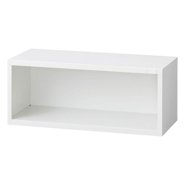 『代引不可』書庫 小型 A4 ALZシリーズ オープン書庫 H360mm ホワイト ALZ-K31 ...