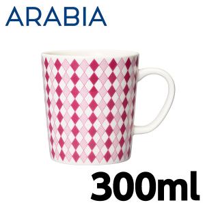 ARABIA アラビア PAJAZZO ピンクリボン マグ 300ml マグ マグカップ 北欧食器 食器 陶器 キッチン おしゃれ プレゼント ギフト｜kilat