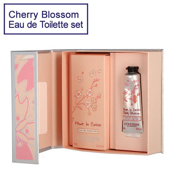『並行輸入品』ロクシタン チェリーブロッサム オードトワレ＆ハンドクリームセット L&apos;OCCITAN...
