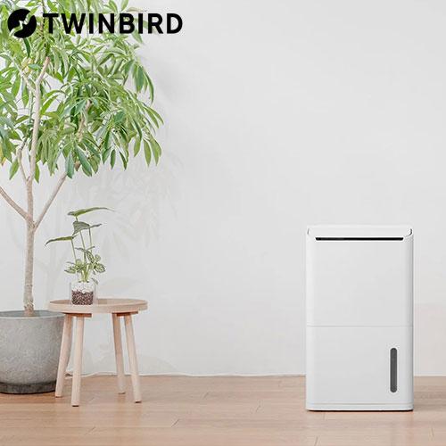 『取寄品』除湿機 ツインバード コンプレッサー式 衣類乾燥 部屋干し 除湿器 6.3L/日 ホワイト...