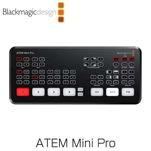 『代引不可』ブラックマジック・デザイン ライブプロダクションスイッチャー ATEM Mini Pro...