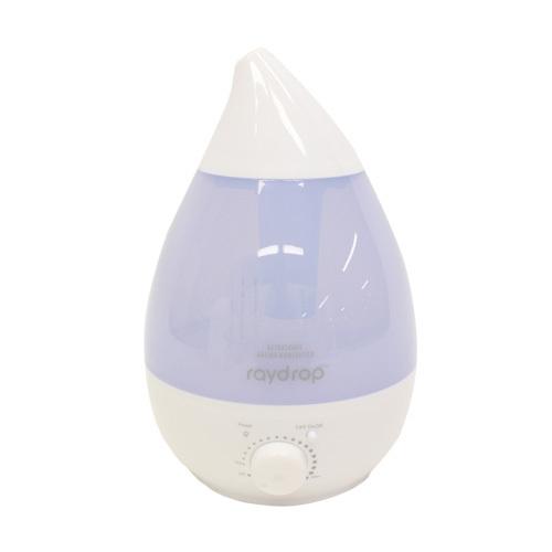 ヒロ・コーポレーション 加湿器 レイドロップ 超音波アロマLED加湿器 2.4L ホワイト KH-2...