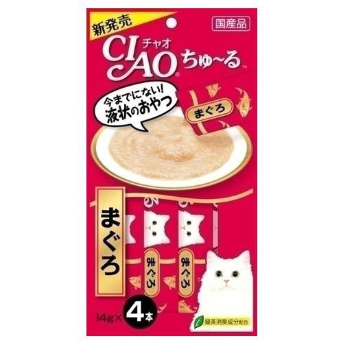 『ポイント10倍』いなば CIAO チャオ ちゅ〜る まぐろ 14g×4本 SC-71 国産