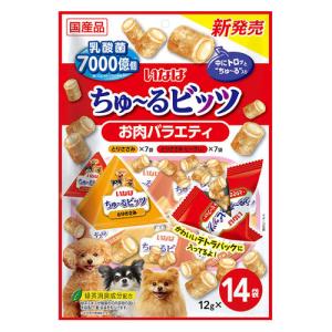 いなば ちゅ〜るビッツ お肉バラエティ 12g×14個入 DS-324 犬用 犬用おやつ ドッグフード 国産｜kilat