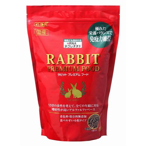 ジェックス ラビットプレミアムフード 850g ペレット 副食 全年齢対応 ベビー アダルト ウサギ...