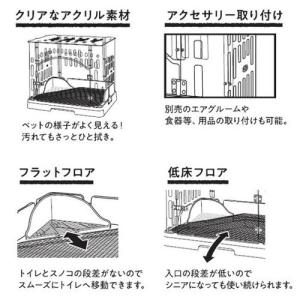 ジェックス スマートルームクリア2 アクリル製...の詳細画像2