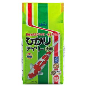 『お1人様1個限り』キョーリン ひかりデイリー 大粒 4kg ペット 餌 エサ 錦鯉 鯉 魚 アクアリウム 国産 日本製｜kilat