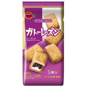 ブルボン ガトーレーズン 5個入×3袋 クッキ...の詳細画像1