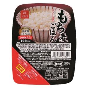 はくばく もち麦ごはん 無菌パック 150g×6個の詳細画像1